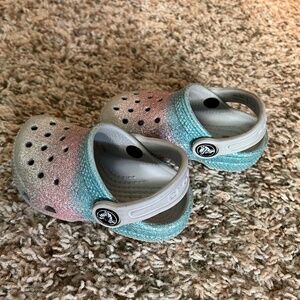 Crocs Toddler Classic Glitter Clog